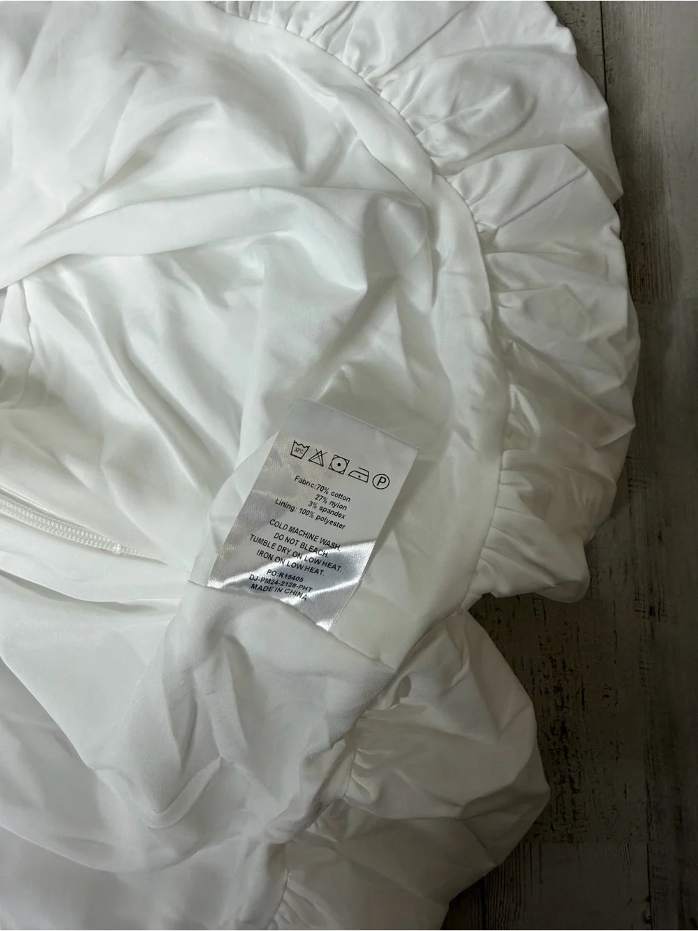 Peppermayo White Off-Shoulder Mini Dress - Picture 7 of 7